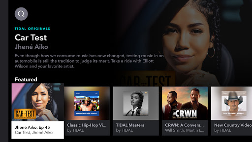 TIDAL Music: HiFi sound