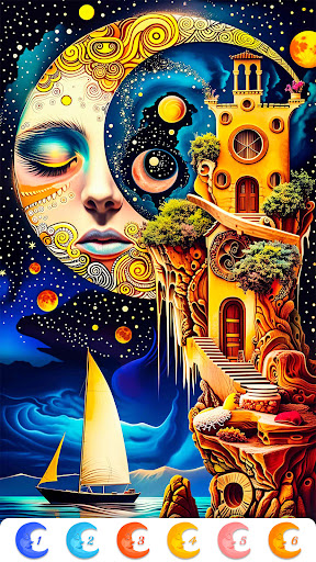 Surreal Art Coloring Pages