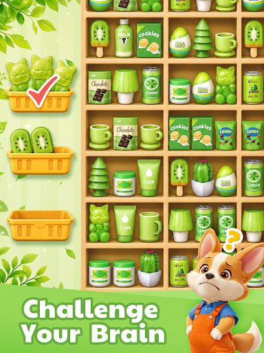 3D Goods Store: Sorting Games