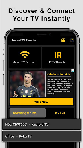 Universal TV Remote Control