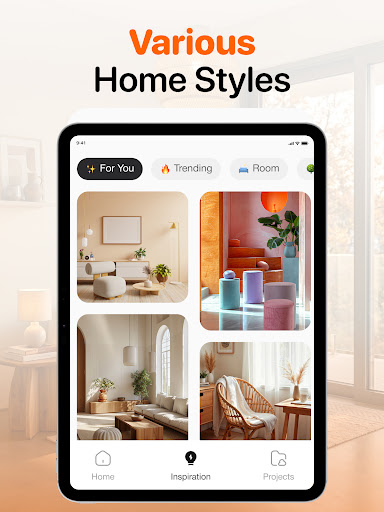 SnapHome: AI Interior Design