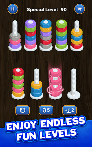 Nut Sort Puzzle - Color Sort