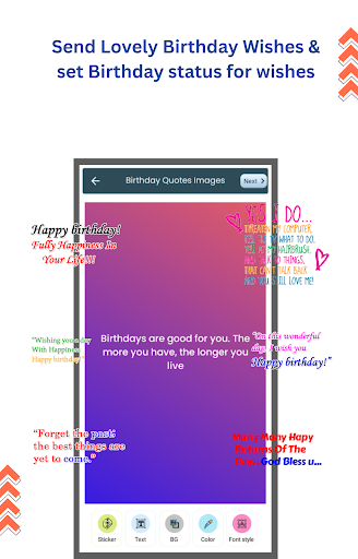 Birthday video maker