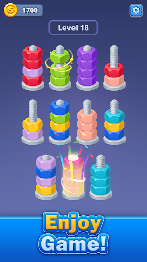 Nuts Factory: Sort Puzzle