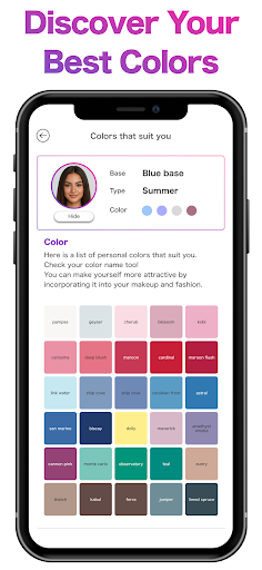 AI Face & Color Analysis App