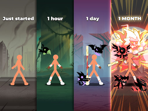 Stickman vs Monster: Idle RPG