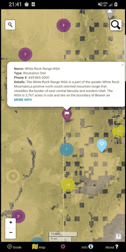 BLM Public Lands Map Guide USA