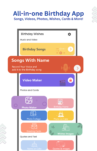 Birthday video maker