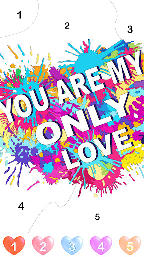 Graffiti Quote Color by number