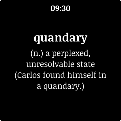 Vocabulary - Learn words daily