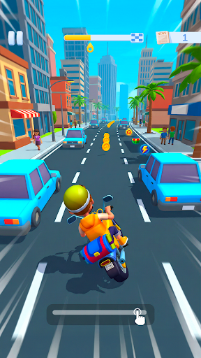 Paper Boy Race: Running game