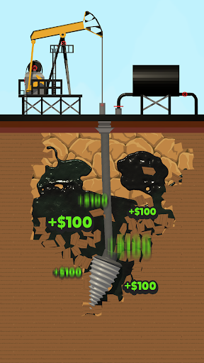 Drill & Collect: idle mine dig