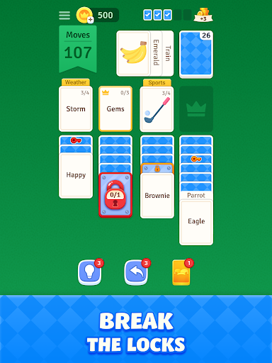 Solitaire Associations Journey