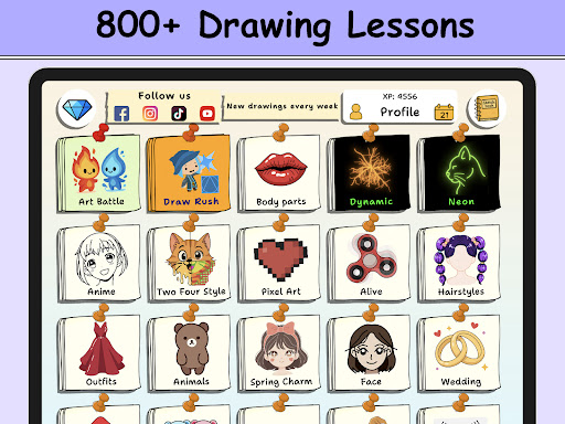 ArtLoop: Learn how to draw