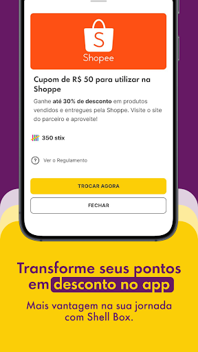 Shell Box: abasteça e ganhe