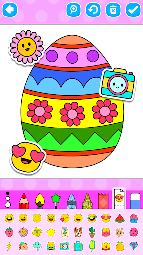 Easter Egg Coloring Pages