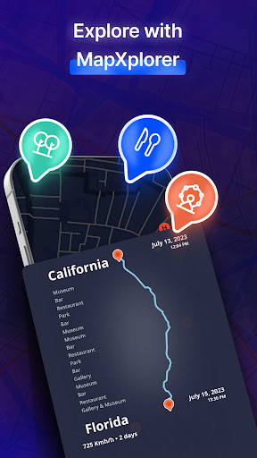 MapXplorer: Navigation, Radar