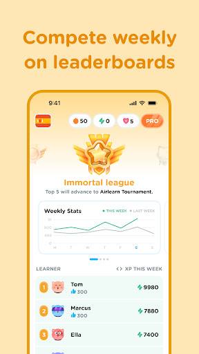 Airlearn - Language Learning