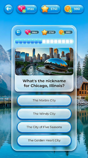 IQ & brain test: Triviascapes