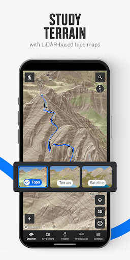 onX Backcountry Trail Maps GPS