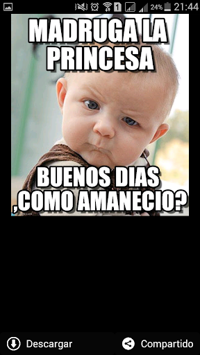 Buenos días tardes y noches