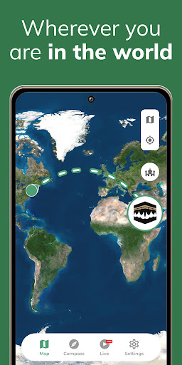 Qibla Finder Compass 100%