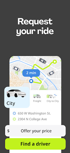 inDrive. Rides with fair fares