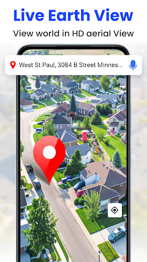 GPS Satellite Live Earth Map