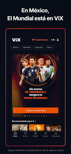 ViX: TV, Deportes y Noticias