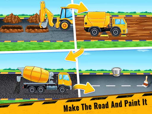 Kids Road Builder - Kids Games