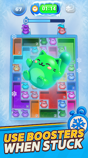 Drop Kitty : Color Puzzle