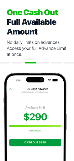 B9: Cash Advance