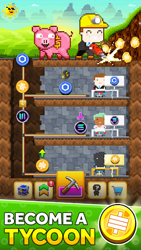 Bitcoin Miner Idle Tycoon Game