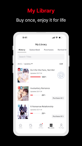 Lezhin Comics - Daily Releases