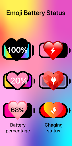 Emoji Battery Widget