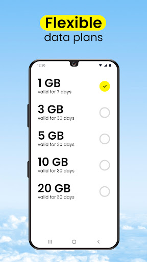 Saily: eSIM + phone number