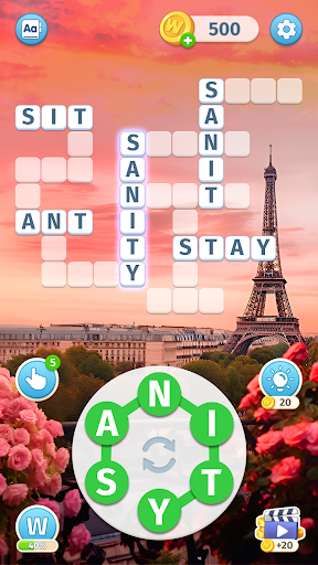 Sky Words: Relax Puzzle Games