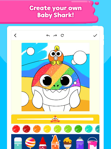 Baby Shark Coloring Book: Kids