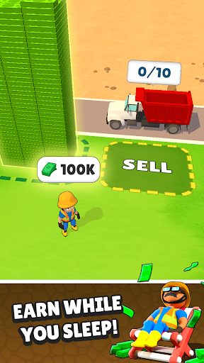 Drill & Collect: idle mine dig