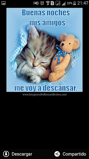 Buenos días tardes y noches