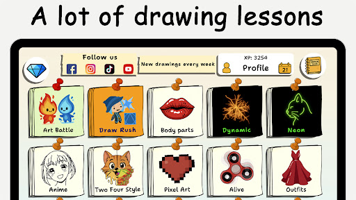 ArtLoop: Learn how to draw