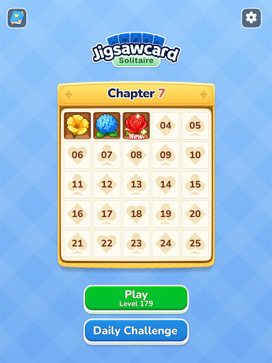 Jigsawcard Solitaire Puzzle