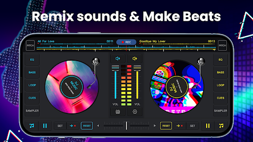DJ Music mixer - DJ Mix Studio