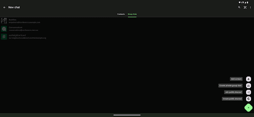 Conversations (Jabber / XMPP)