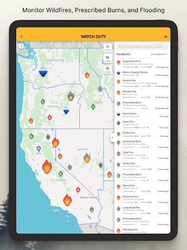 Watch Duty: Wildfire & Floods