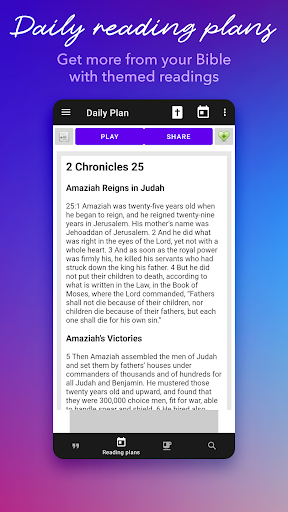 Daily Bible Study: Audio, Plan