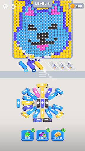 Bubble Bus: Parking Jam Puzzle