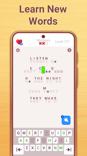Cryptogram: Word Logic Puzzles