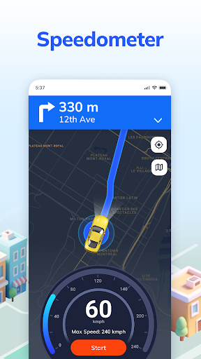 Voice GPS Navigation: GPS Map