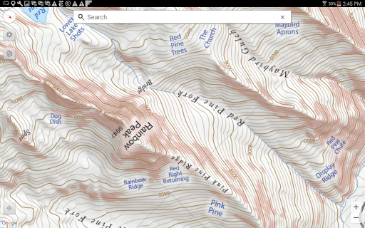 Wasatch Backcountry Skiing Map